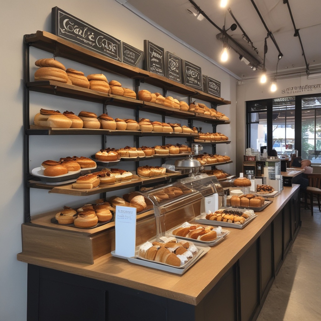 Cafe Delight serving coffee and pastries
